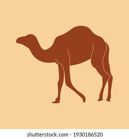 Camel icon. animals sign. vector illustration