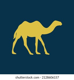 Camel Icon flaches Grafikdesign - Illustration