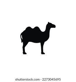 Camel icon isolated on white background