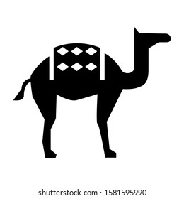 camel icon isolated sign symbol vector illustration - high quality black style vector icons
