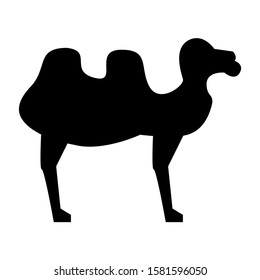 camel icon isolated sign symbol vector illustration - high quality black style vector icons
