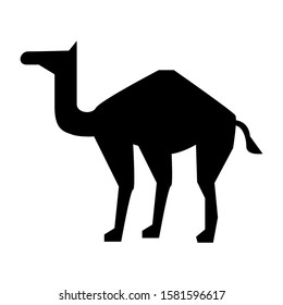 camel icon isolated sign symbol vector illustration - high quality black style vector icons
