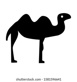 camel icon isolated sign symbol vector illustration - high quality black style vector icons
