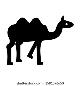camel icon isolated sign symbol vector illustration - high quality black style vector icons
