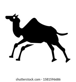 camel icon isolated sign symbol vector illustration - high quality black style vector icons
