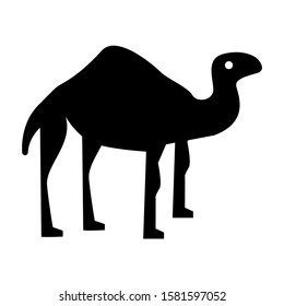 camel icon isolated sign symbol vector illustration - high quality black style vector icons
