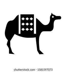camel icon isolated sign symbol vector illustration - high quality black style vector icons

