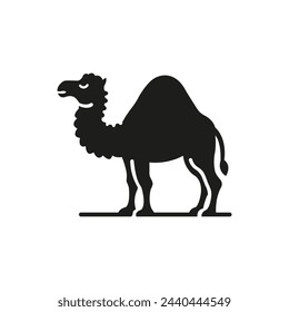 Camel icon. Isolated simple vector illustration