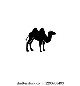 Camel icon silhouette vector illustration