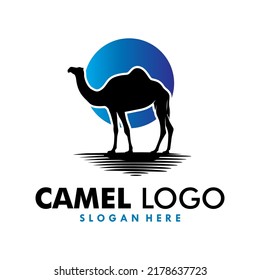 Camel icon silhouette vector illustration
