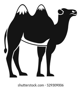 Camel icon. Simple illustration of camel vector icon for web