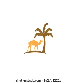 Camel icon and symbol vector illustration