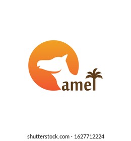 Camel icon and symbol vector illustration