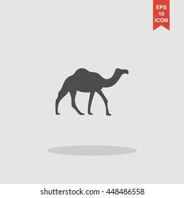 Camel Icon. Vector concept illustration for design.