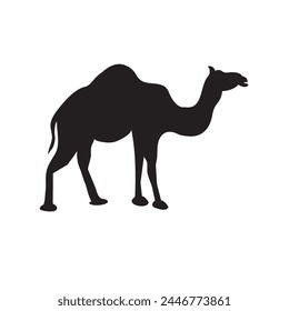icono de camello. ilustración de estilo de moda plana de Vector de camello sobre fondo blanco..eps