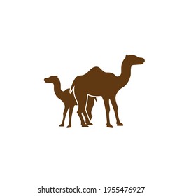 camel icon vector illustration design template web