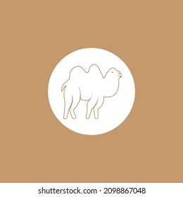 Camel Icon Vector illustration design