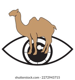 Camel Icon Vector illustration design