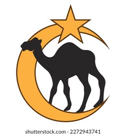 Camel Icon Vektorgrafik Design