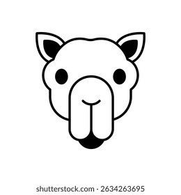 Camel Icon vector stock illustration