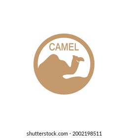 Camel icon vector template illustration