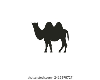 Camel illustration art Vector design and logo design.