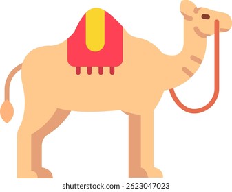 Camel Line vector Icon Design