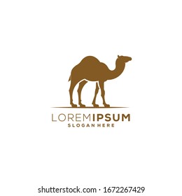 camel logo animal vector design