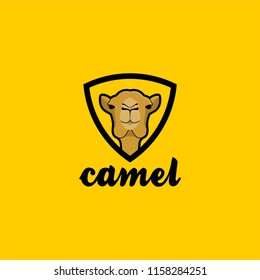 camel logo design, eps 10