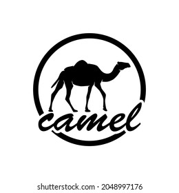 Camel Logo Design, Image, Circle, Inspiration, Template