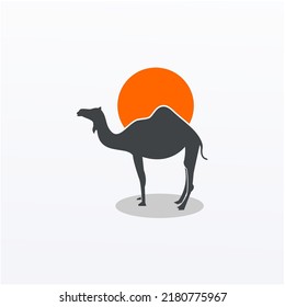 CAMEL LOGO DESIGN PREMIUM VECTOR