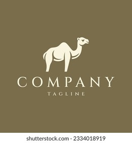 Camel logo design vector illustration