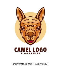 Camel logo design vector template