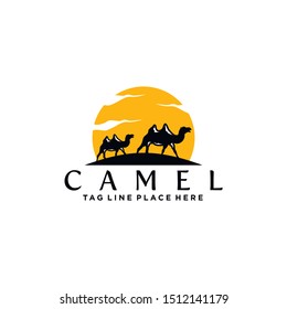 Camel Logo Design Vector for Your Brand