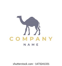 camel logo design,creative simple element logo template