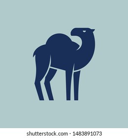 Camel logo. Icon design. Template elements