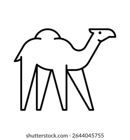 Logotipo Camel. Design de ícones. Elementos do modelo
