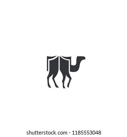 camel logo icon designs vector