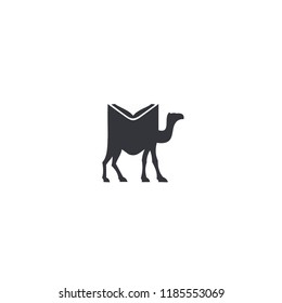 camel logo icon designs vector