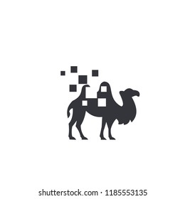 camel logo icon designs vector
