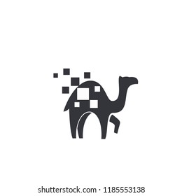 camel logo icon designs vector