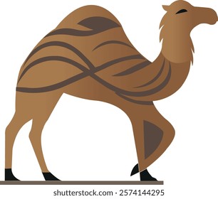 Camel logo icon vector .