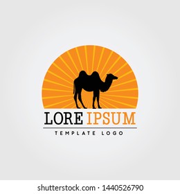 Camel Logo Template For Business