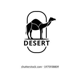 Camel logo template suitable for businesses and product names. This stylish logo design could be used for different purposes for a company, product, service or for all your ideas.