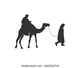 
Vector de logotipo de camello, gráfico animal, ilustración de plantilla de diseño de camello
