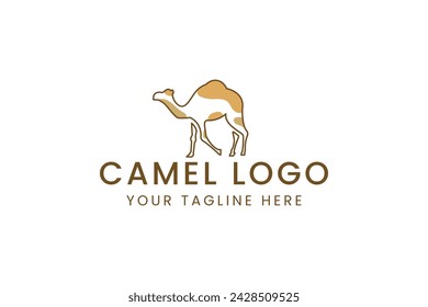 camel logo vector icon illustration