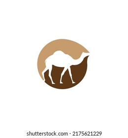 camel logo vector illustration design
