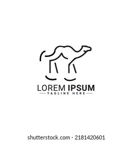 Camel  logo vector illustration design 