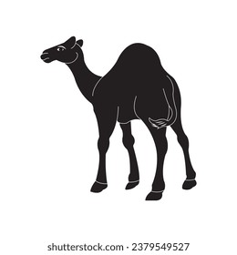 Camel logo vector illustration design