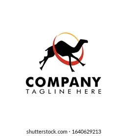 Camel Logo Vector Template Design